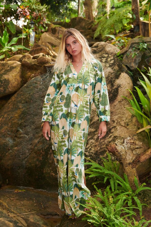 Women's Tropical Slit Robe - Image 2